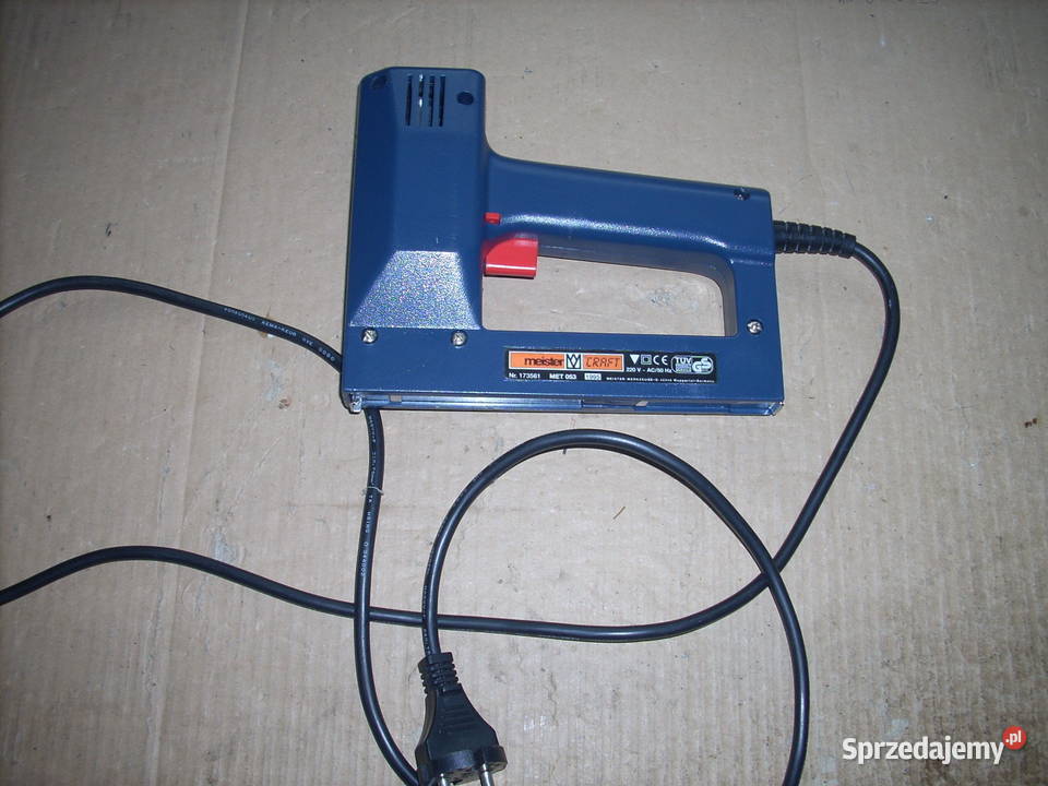 Zszywacz elektryczny MEISTER CRAFT MET 053 sprzedam