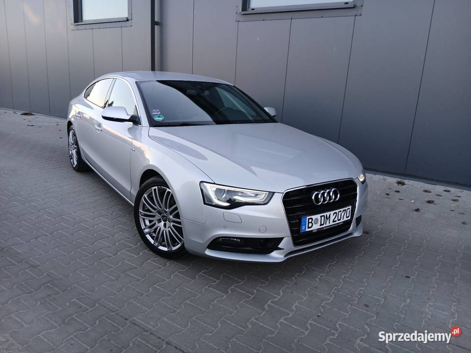 Audi A5 SLINE 2012r Lift Bezwypadkowe Bixenon wielkopolskie