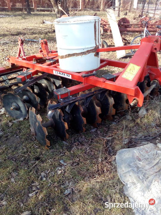 brona talerzowa 220 m nieuszkodzony