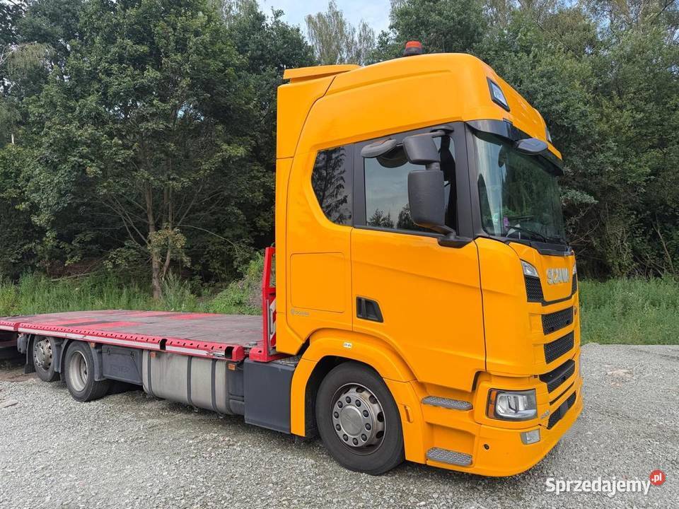 Samochód Ciężarowy Scania 500R Przyczepa Nowa Ruda