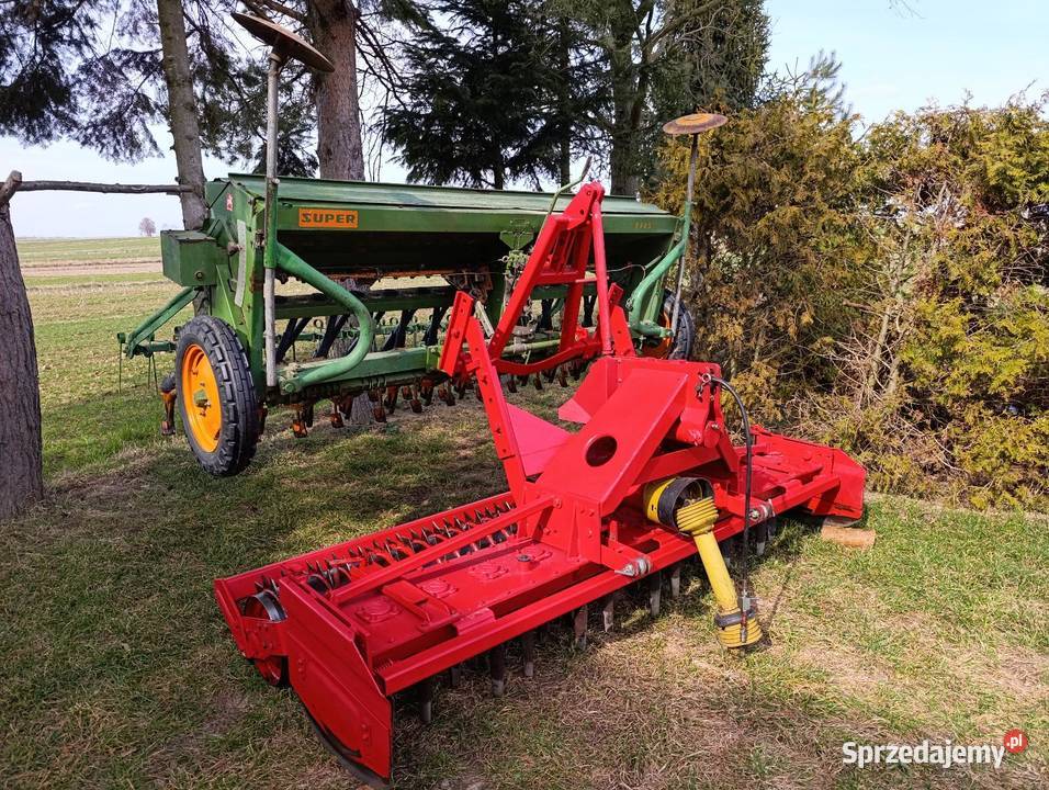 Brona wirowa aktywna 3m agregat uprawowo siewny nieuszkodzony lubelskie