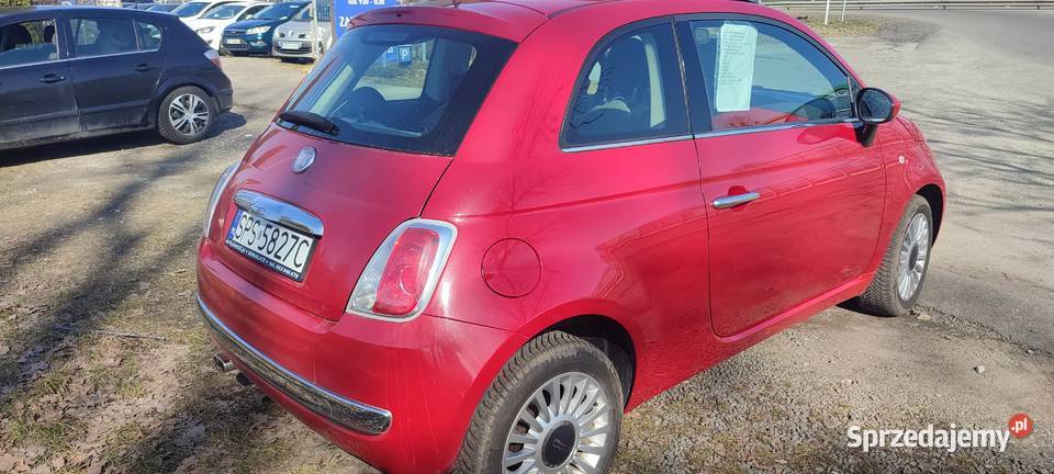 Fiat 500 12benzpanorama dach klimatyzacja Pszczyna
