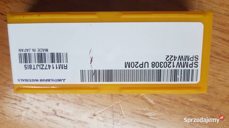 Płytka MITSUBISHI SPMW120308 UP20M Gliwice sprzedam