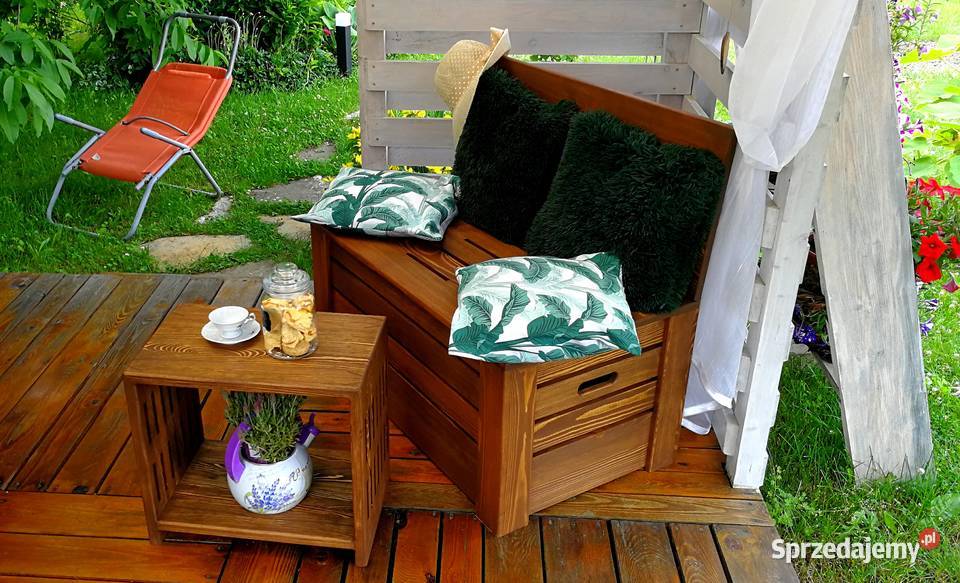 Ława drewniana stolik kawowy ławakostka Meble