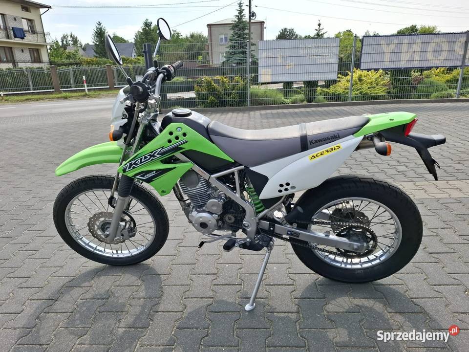 Kawasaki klx 125 2012 manualna Pionki