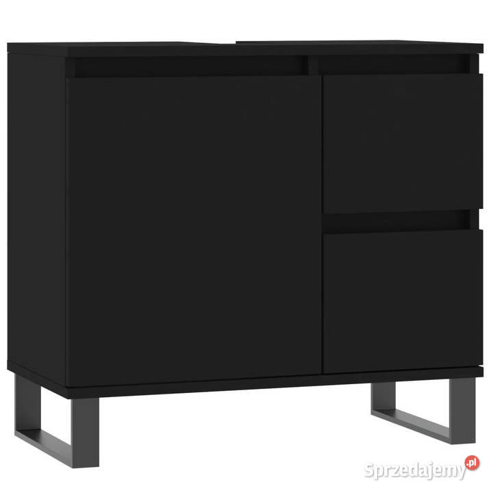 Szafka łazienkowa czarna 65x33x60 materiał mazowieckie Warszawa