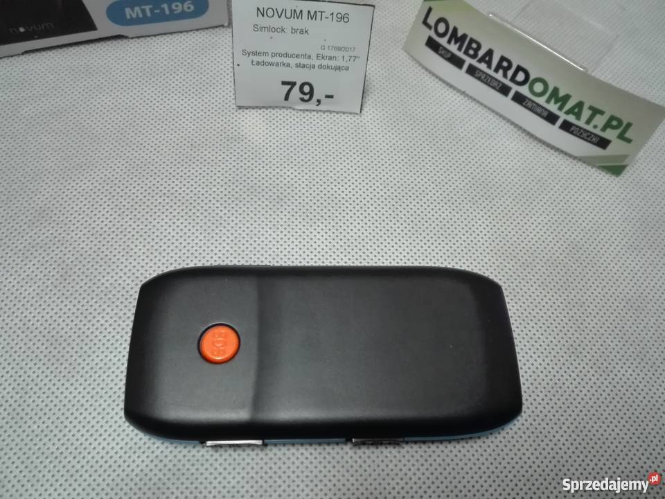 LOMBARDOMAT Telefon NOVUM MT196 17692017 standardowa Giżycko