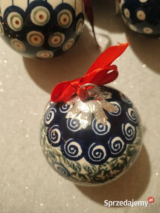 Bombki Boleslawiec Porcelana i szkło dolnośląskie