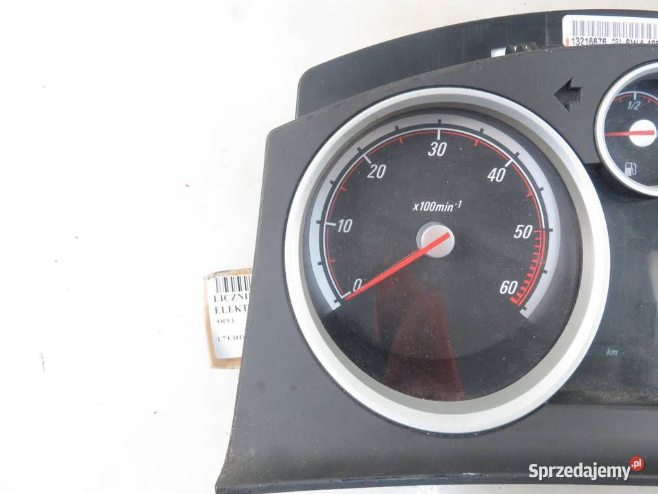 LICZNIK OPEL ASTRA III H GTC 17 CDTi 13216676NX