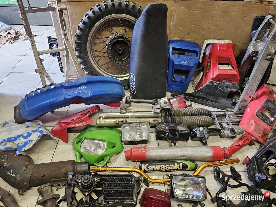 Kawasaki KLR 600 klr650 części owiewki lagi koło Jelenia Góra sprzedam