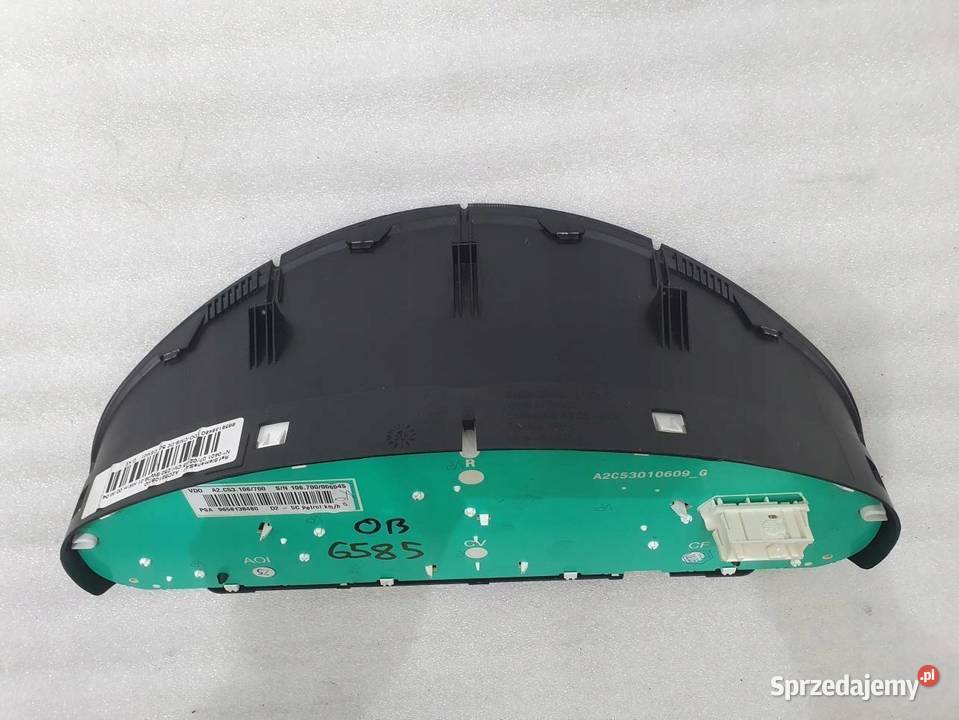 LICZNIK ZEGARY PEUGEOT 407 20 HDI EU 9658138480