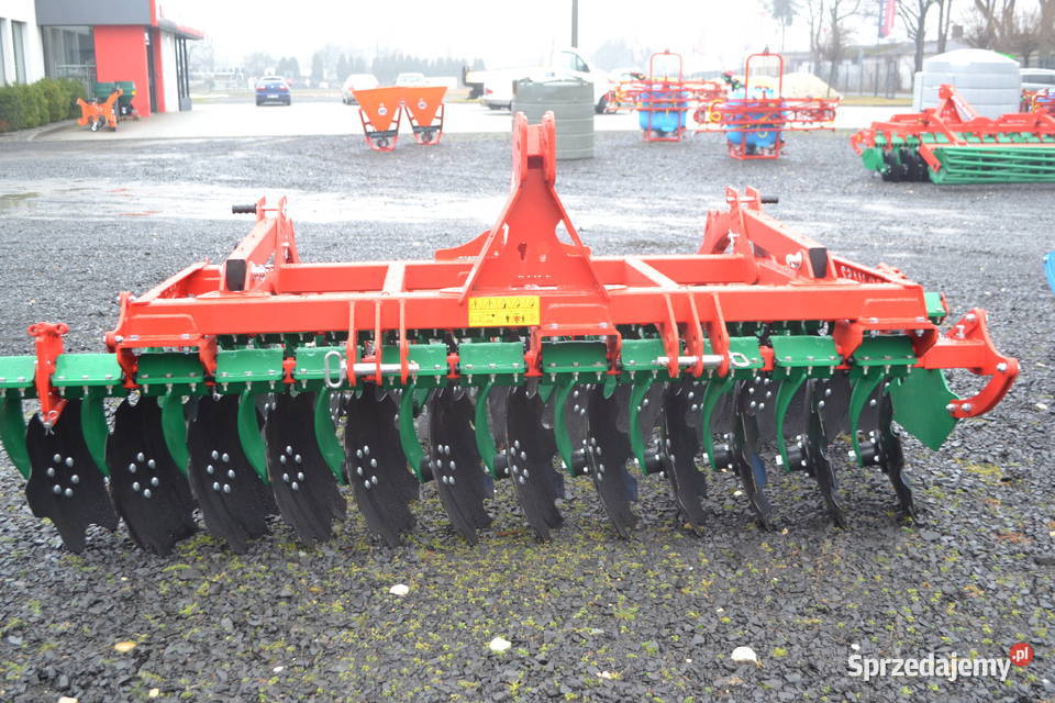 Brona talerzowa 3 m z wałem rurowym AgroMasz Olesno