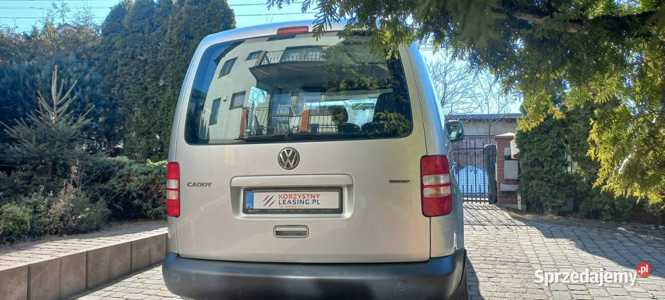 Volkswagen Caddy 162 netto FV23 Salon Polska 20 lakier metallic pomorskie Gdańsk