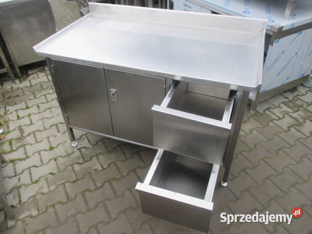 Stół Gastronomiczny Drzwi Otwierane 3 Szuflady Ostrów Wielkopolski