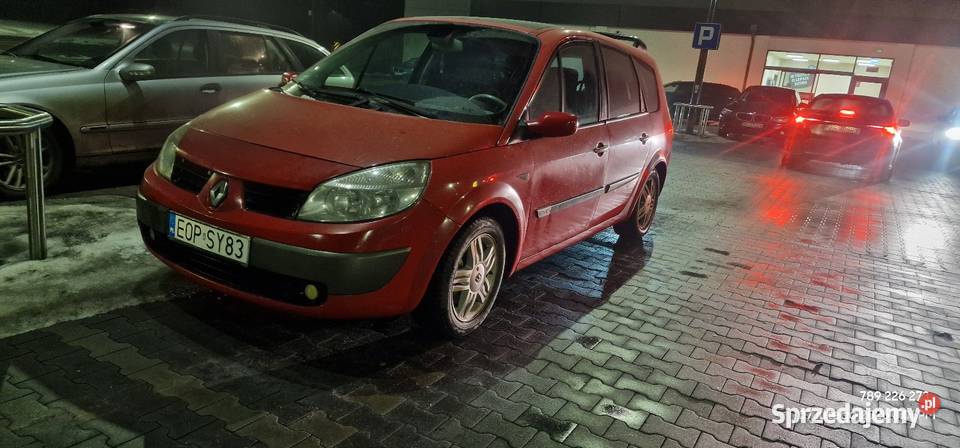 Grand scenic 19 dci stan oc na kupiony w Polsce Łódź