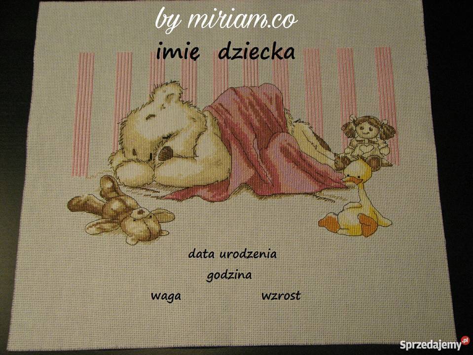 Metryczka rozowy sen śląskie sprzedam