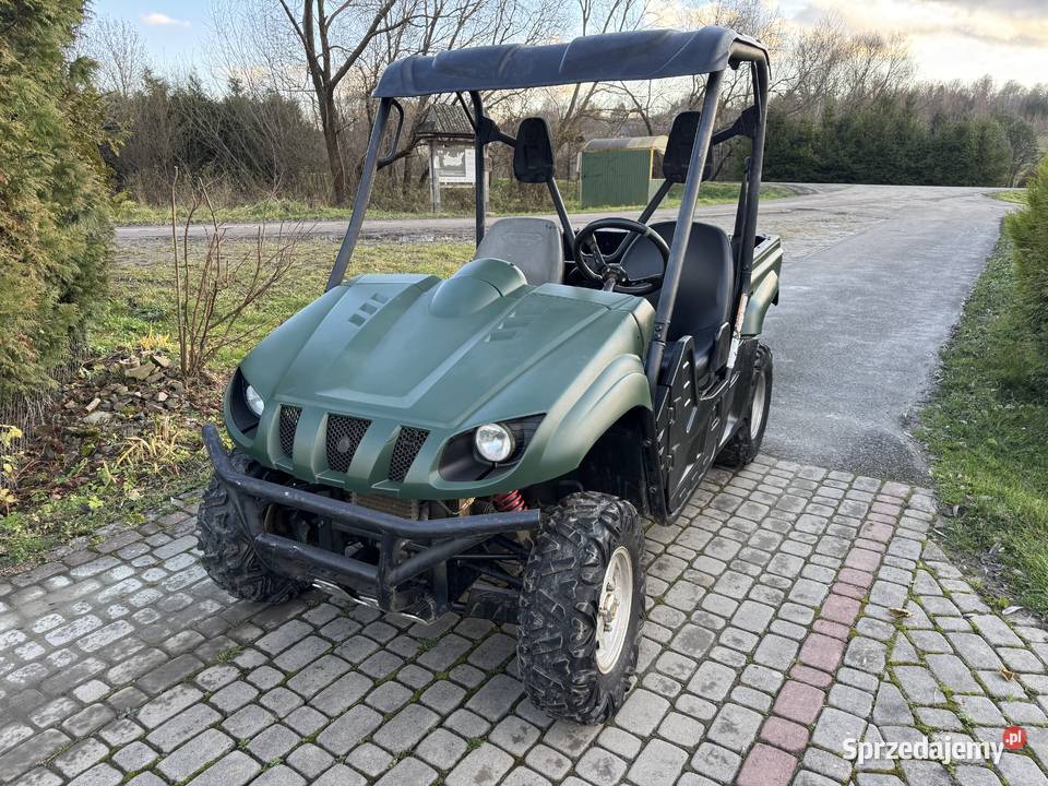 Yamaha Rhino 700 zadbany do sadu utv quad 4x4 Lesko