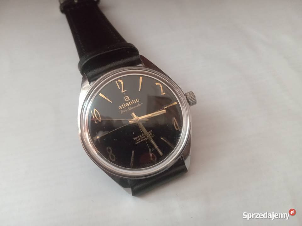 Atlantic Worldmaster 17 jewels śliczny Męskie Dąbrowa