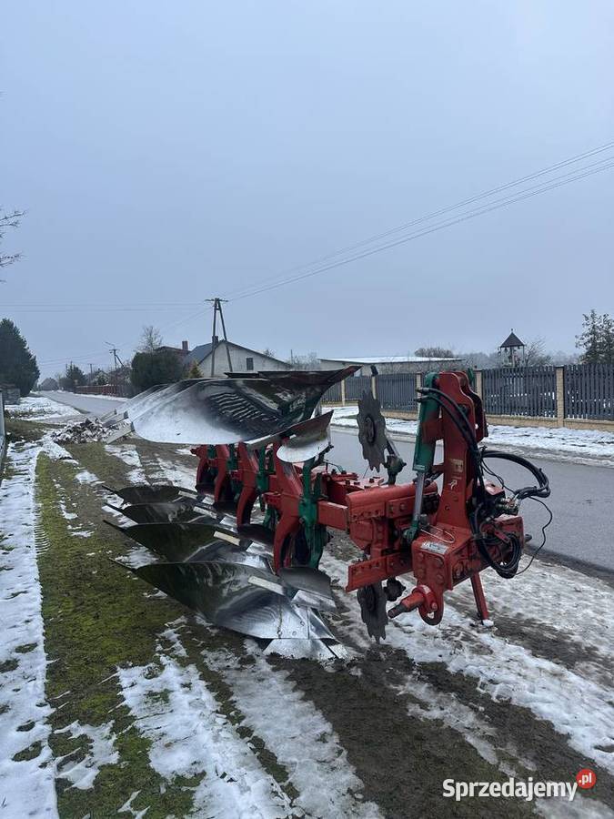 Pług Kverneland ES 100200 4 skibowy obrotowy mazowieckie Łyse