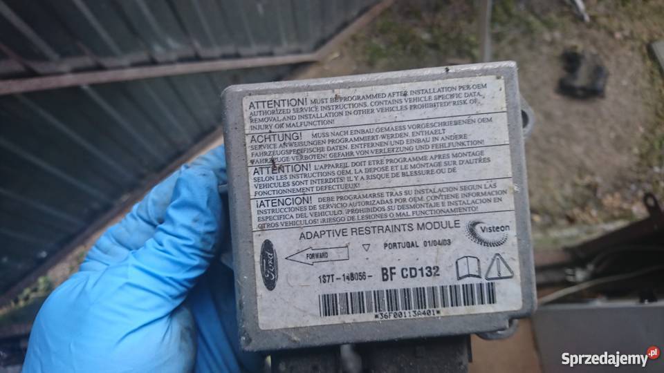 Ford Mondeo 2001 Moduł Sensor Air Bag Poduszek Chmielnik