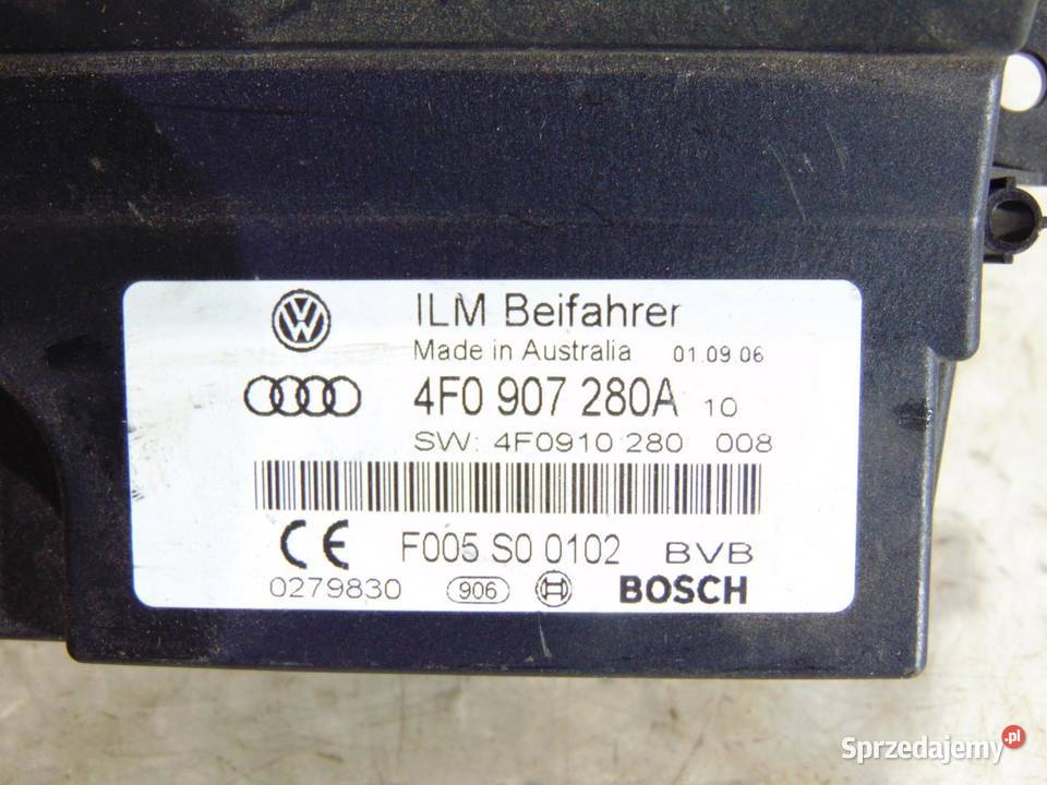 MODUŁ STEROWNIK MOCY AUDI A6 C6 4F0907280A