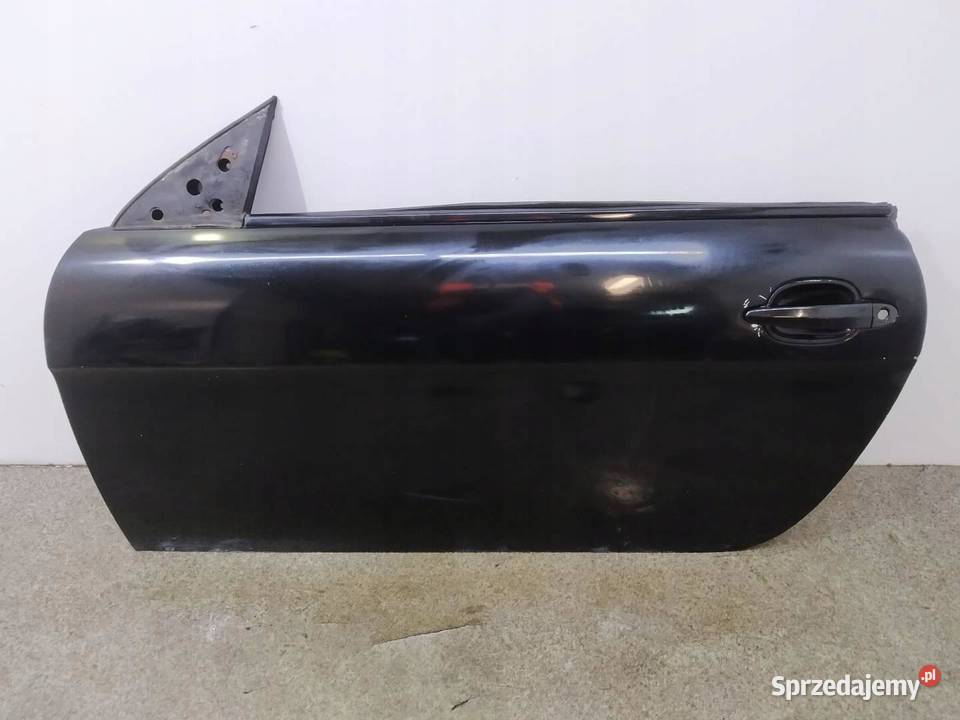 DRZWI LEWE PRZÓD CZARNE Bmw Seria 6 II 20032010 Drzwi