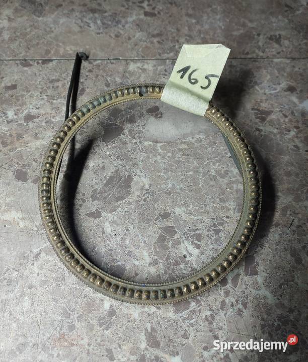 165 front ramka tarczy starego zegara Tczew