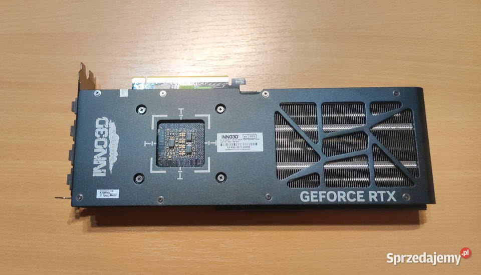 Karta graficzna GEFORCE INNO3D RTX 4070TI 12GB mazowieckie Żyrardów