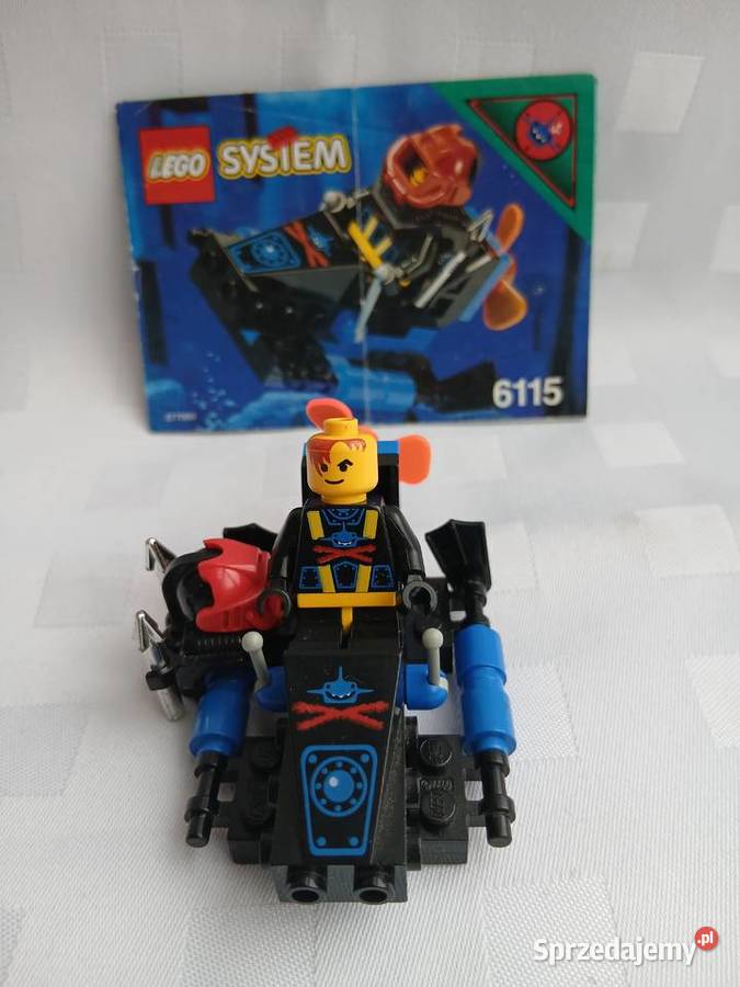 6115 LEGO Kompletny Instrukcja Skuter Akwarekin Bielsko-Biała