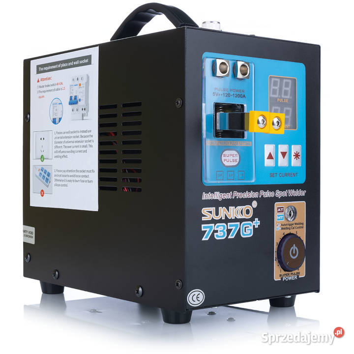 Zgrzewarka do Ogniw Sunkko 737G 43 kW 1201200A