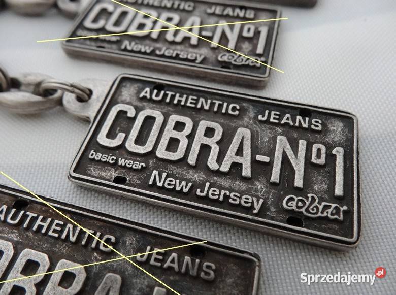 NOWY Brelok do kluczy COBRANo1 Made in USA re Rzeszów