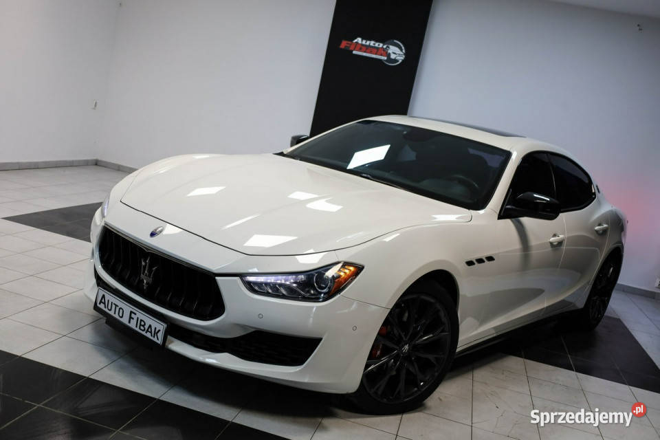 Maserati Ghibli 350AutomatSkórySzyberdachVAT23 Konstantynów Łódzki