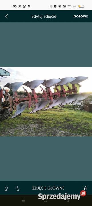 Pług obrotowy 5 naud zabezpieczenie kółkowe Włocławek sprzedam