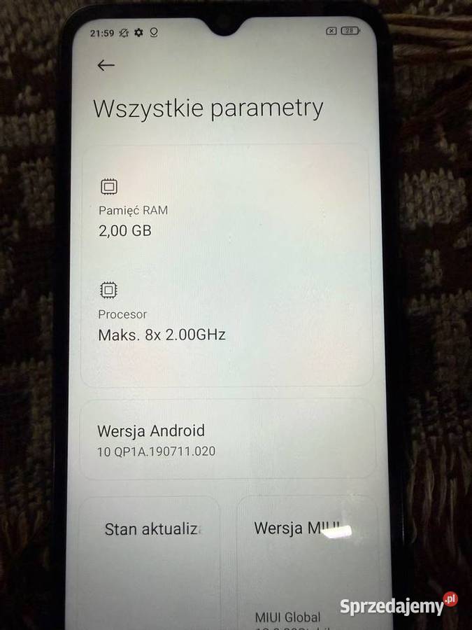 Xiaomi Redmi 9A stan Wołomin sprzedam