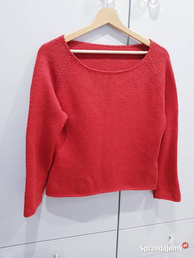 Damski dzianinowy zimowy sweter Dąbrowa Górnicza