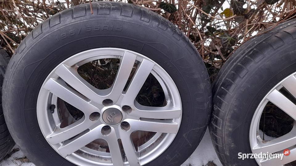 Alufelgi 15 vw golf 4 komplet 4sztuki 5x100 Zalasewo