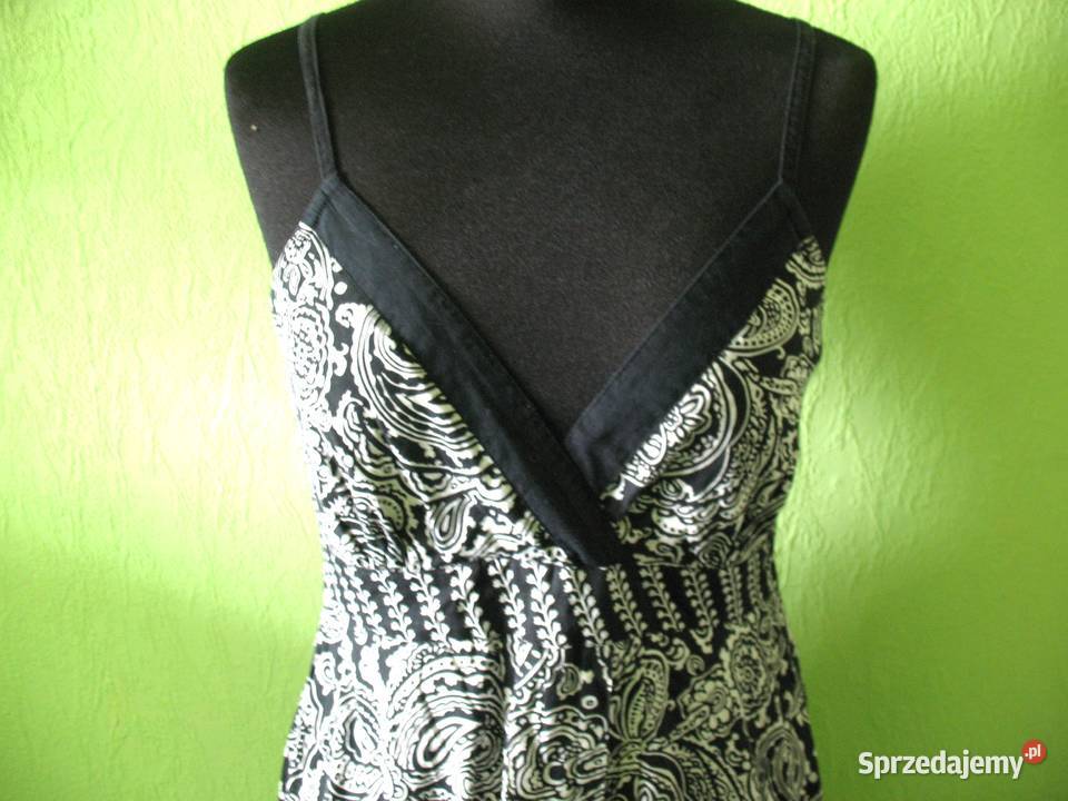 Sukienka bawełniana midi 40 L biust 90 Monsoon Kwiatki Siedlce