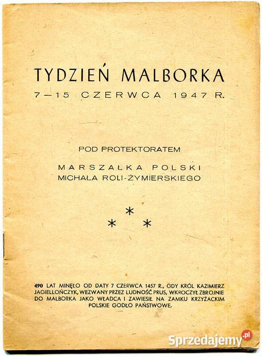 Malbork wczoraj i dziś Szczecin sprzedam