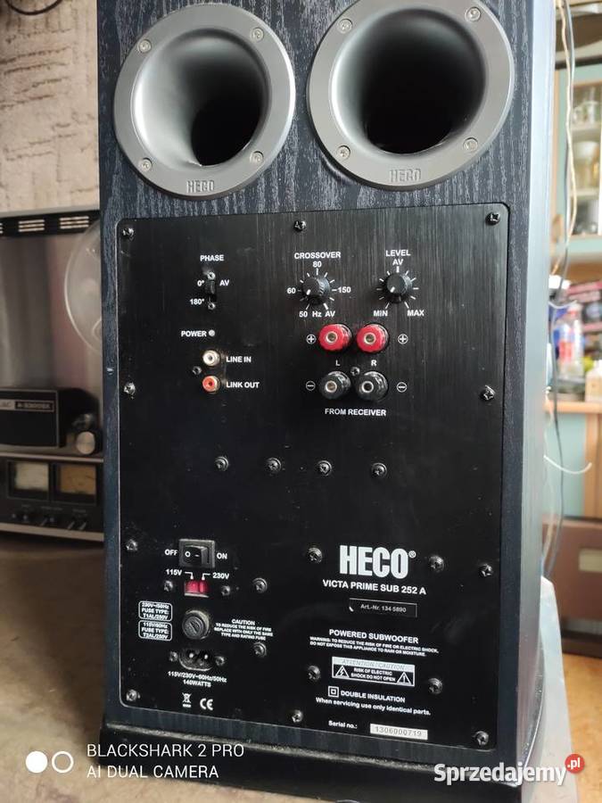 aktywny subwoofer Heco Victa Prime 252A zachodniopomorskie Mosty
