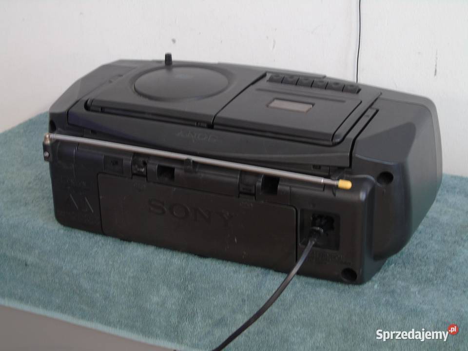 Radio odtwarzacz z CD i magnetofon Sony CFD910 Jasło