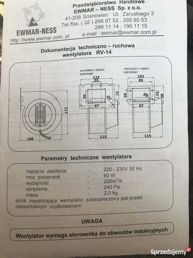 Piec do centralnego Rakoczy 24KW Drzewica