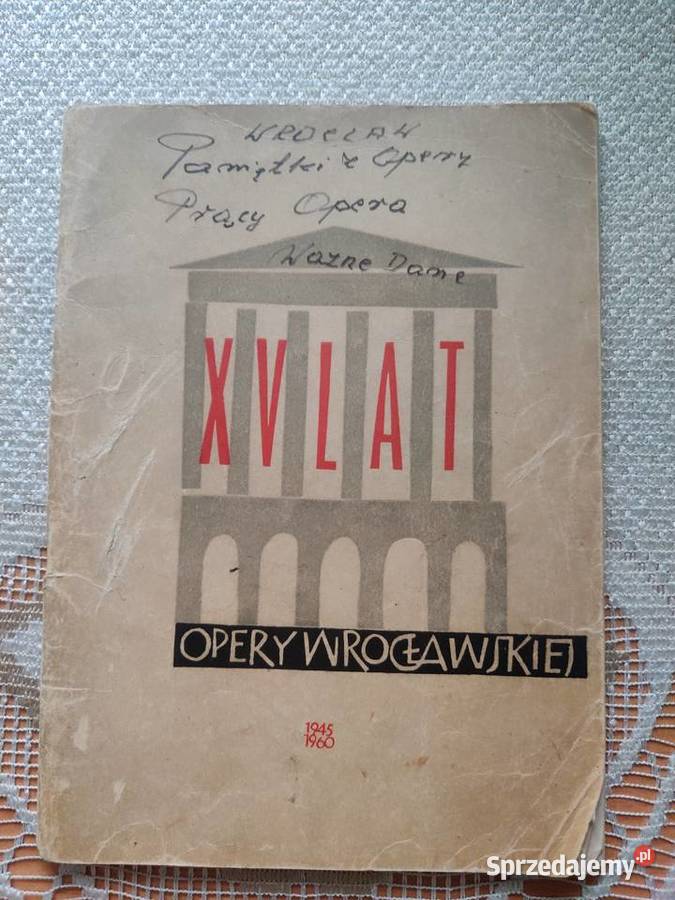 XV lat opery Wrocławskiej Myszków