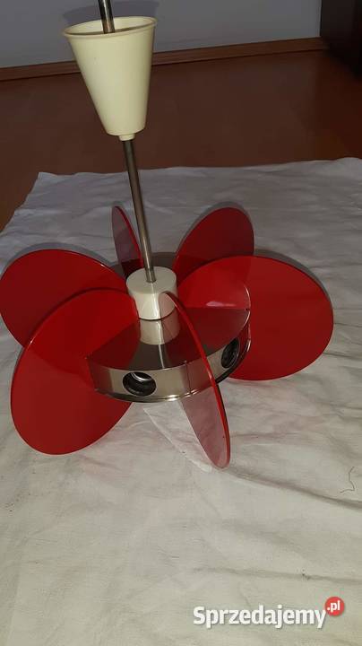 Żyrandol z PRL model SJ 7176 śląskie Sosnowiec sprzedam
