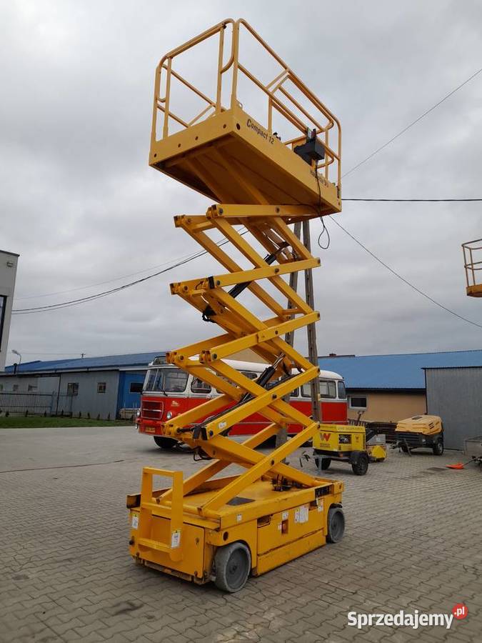 Podnośnik nożycowy Haulotte Compact 12 wys rob Dąbrowa Tarnowska