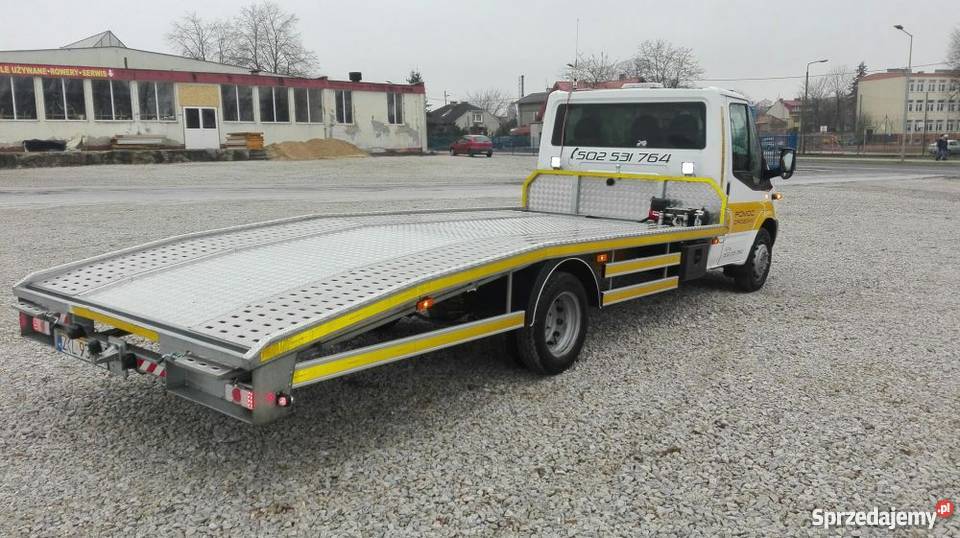 Ford transit autolaweta pomoc drogowa najazd 2400cm3 Samochody dostawcze Rawa Mazowiecka