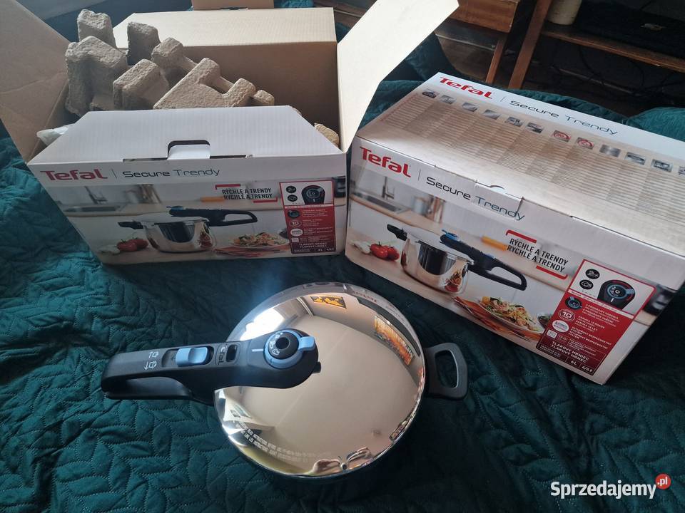 NOWY Szybkowar TEFAL Secure Trendy 6L sitko do Garnki i szybkowary Wrocław