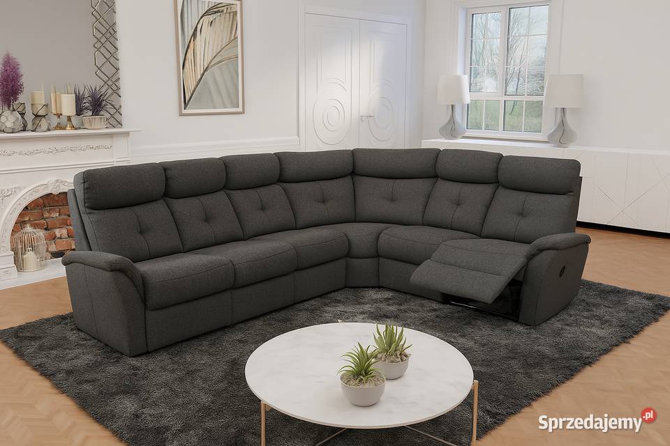 Narożnik Lima układ 3x2 skóra naturalna wygodny