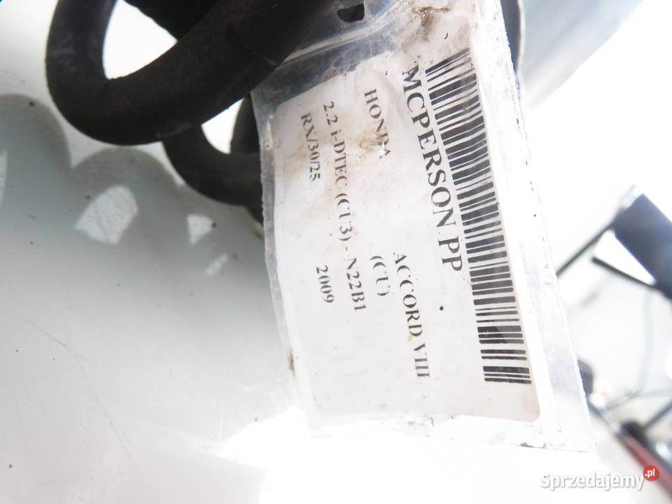 AMORTYZATOR PRAWY PRZEDNI HONDA ACCORD VIII 22