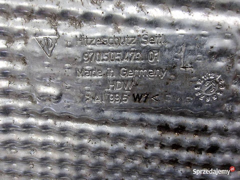 ŚLIZG ZDERZAKA PORSCHE PANAMERA TURBO 970 Lipno