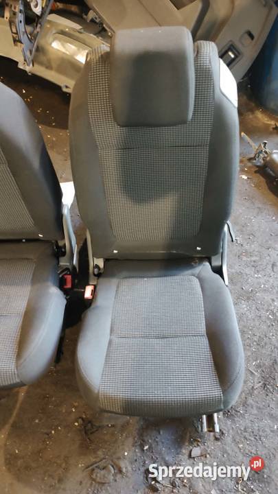 Fotele 7 komplet fotel przód tył Peugeot 5008 I wielkopolskie Książ Wielkopolski sprzedam